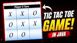 Tic Tac Toe Game in Java | Game Development in Java | Java Swing