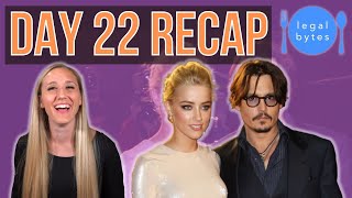 Day 22 RECAP! | Johnny Retakes The Stand, Kate Moss, TMZ & More | Johnny Depp Vs. Amber Heard