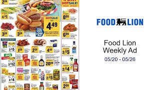 Food Lion Weekly Ad 05/20 - 05/26