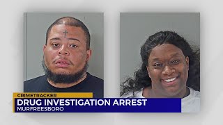2 arrested on drug charges in Rutherford County