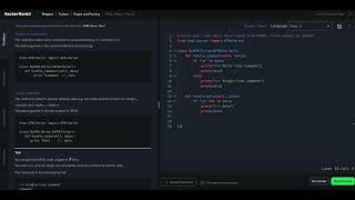 Hackerrank Python Solution #12 Regex and Parsing - HTML Parser - Part 2