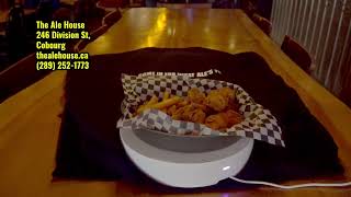 Ad For The Ale House 246 Division St, Cobourg - wings