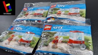 Building the LEGO UCS Popcorn Cart (4x LEGO City 30364 Polybags)