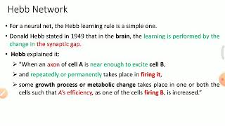 Hebb network