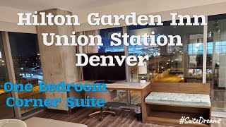 Hilton Garden Inn Denver Union Station | One Bedroom Corner Suite