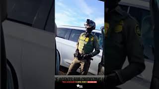 Border Patrol Accused of Racial Profiling & Harassment: You Filming Me? #shorts