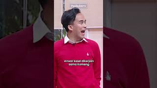 Anwar kesel dikerjain sama Komeng #pesbukers #pesbukersantv #shorts