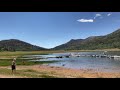 Unmarked Chinook Helicopter Low Flyover - Navajo Lake