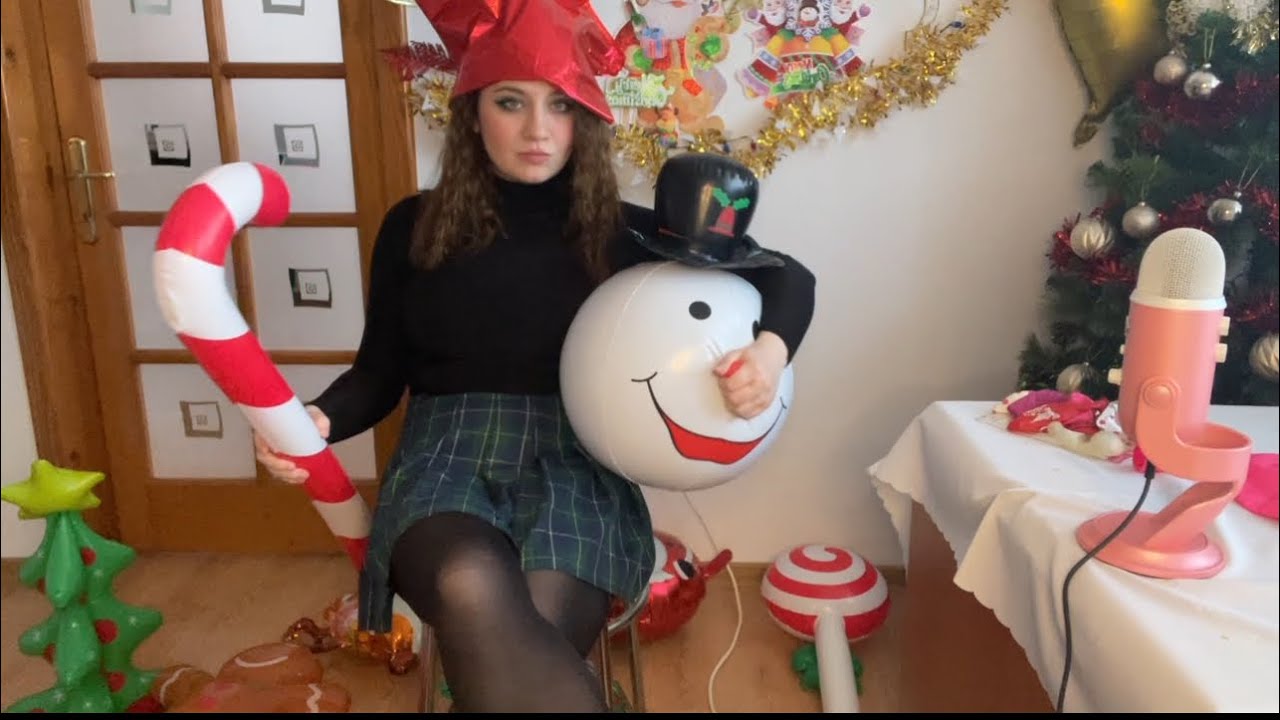Asmr Popping Balloons And Inflatables Blowing The Biggest Balloons