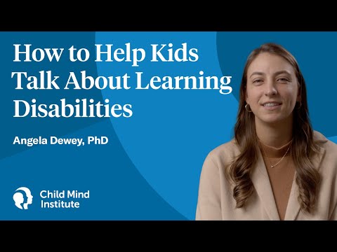 How do you help a child with learning difficulties?