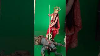 #Shorts Akankshapuri as Maa Chandrika / Viral video/ Vighnharta Ganesh / VINAYAK VISION FILMS