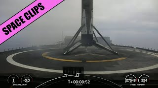 CLIP: SpaceX Falcon 9 Droneship Booster Landing (Starlink 2-5) - 17th February 2023