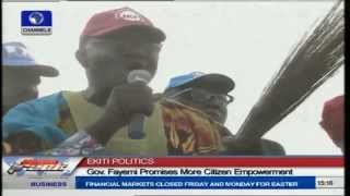 Ekiti Politics: Governor Fayemi Takes Campaign To Ido-Ile