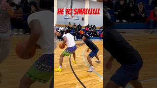 BIG GUARD VS LITTLE GUARD #basketball #1v1 #connecticut #ballislife #vlog #vlogger #shortvideo