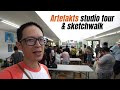 Artefakts studio tour and sketchwalk