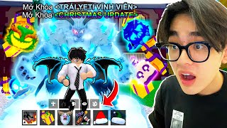 DR4GONS SHOWCASE TRÁI YETI VÀ MỞ 100 HỘP QUÀ TRÁI MIỄN PHÍ TRONG UPDATE GIÁNG SINH BLOX FRUITS