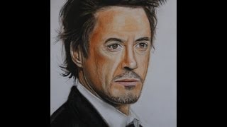 How I draw Robert Downey Jr.