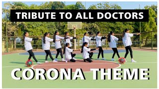 Corona Theme Act | Patriotic Dance Drama | Tribute To All Doctors | Saket International School Anjad