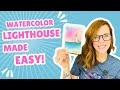 Watercolor Lighthouse