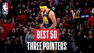 NBA's Best 50 Three Pointers | 2018-19 NBA Season