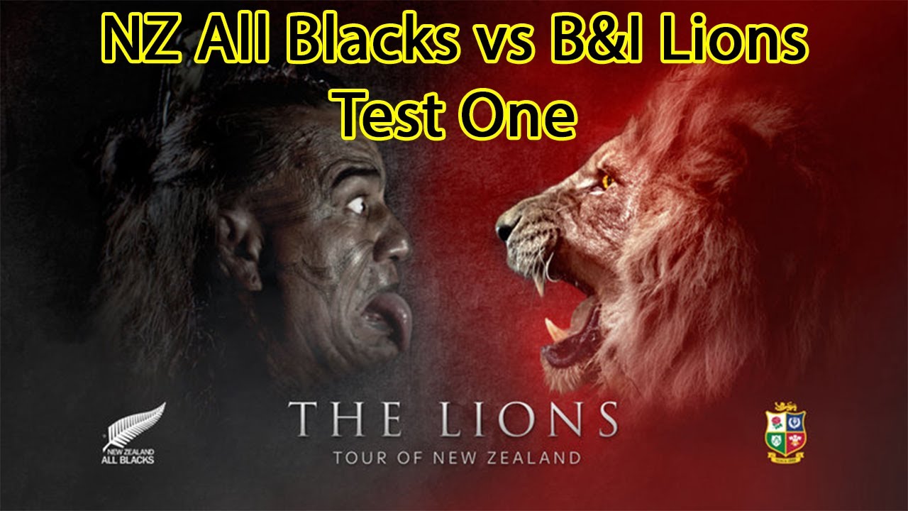 New Zealand All Blacks Vs British & Irish Lions - Test One - Rugby ...