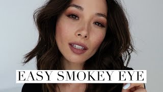 Aja Does Desi Perkins | Quick Easy Brown Smokey Eye For Beginners