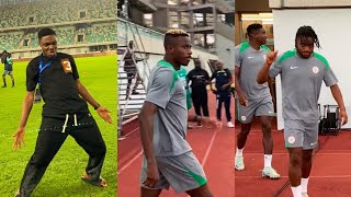 KDC GLOBAL MEETS THE SUPER EAGLES PLAYERS VICTOR OSIMHEN, ADEMOLA LOOKMAN, ALEX IWOBI