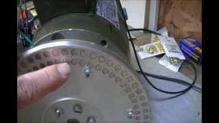 Lenz's effect heating with RV motor 001