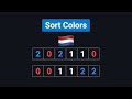 Sort Colors - LeetCode 75 - Python - Visually Explained