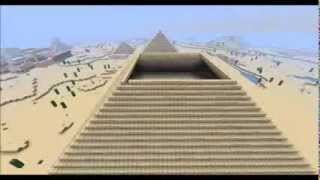 Minecraft - Timelapse - Egyptian Oasis