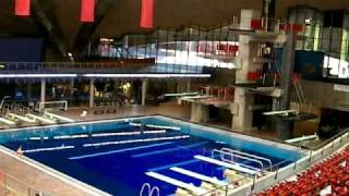 Guided Tour of Montreal Olympic Park, Swimming Pools