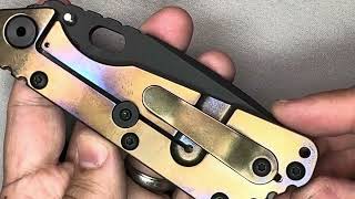 SMF Cu GG/Hybrid ( SMF Copper Gunner Grips / Hybrid ) #striderknives #strider #SMF