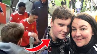 Cristiano Ronaldo Attacks Autistic Fan