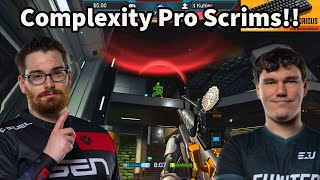 The Spartan And RyaNoob Rivalry Is Back!! Complexity Pro Scrims!!