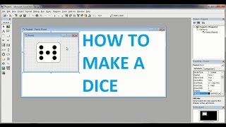 How to make a Dice in Visual basic (vb) 6.0