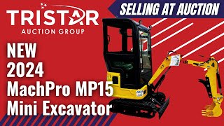 NEW 2024 MachPro MP15 Mini Excavator (3162) - Selling at auction