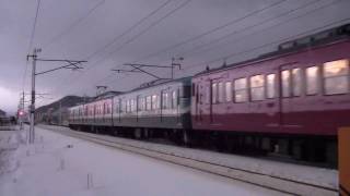 北陸本線 列車撮影記　2010年12月27日