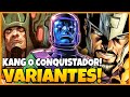 8 VARIANTES MAIS PODEROSAS DO KANG O CONQUISTADOR NOS QUADRINHOS!