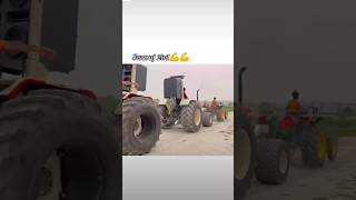 2 swaraj vs 1 john deere tractor tochan 😯 #tractor #tochan