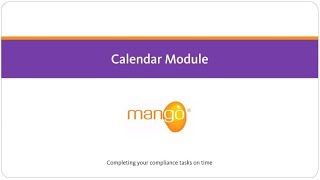 Mango - Calendar Module