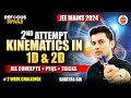 Motion In 1D & 2D | Straight Line & Motion In Plane | JEE Mains 2024 | Concepts & PYQs | Shreyas Sir