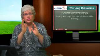 Autism Jargon: Functional Pretend Play