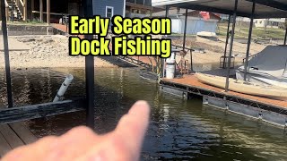 The 2 Best Ways To Catch Bass Off Boat Docks In The Prespawn