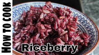 How to cook Thai Riceberry Rice | Ulai's Kitchen