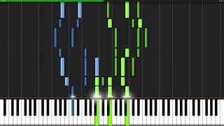 End Credits   The Book Thief Piano Tutorial Synthesia    Juggernoud1