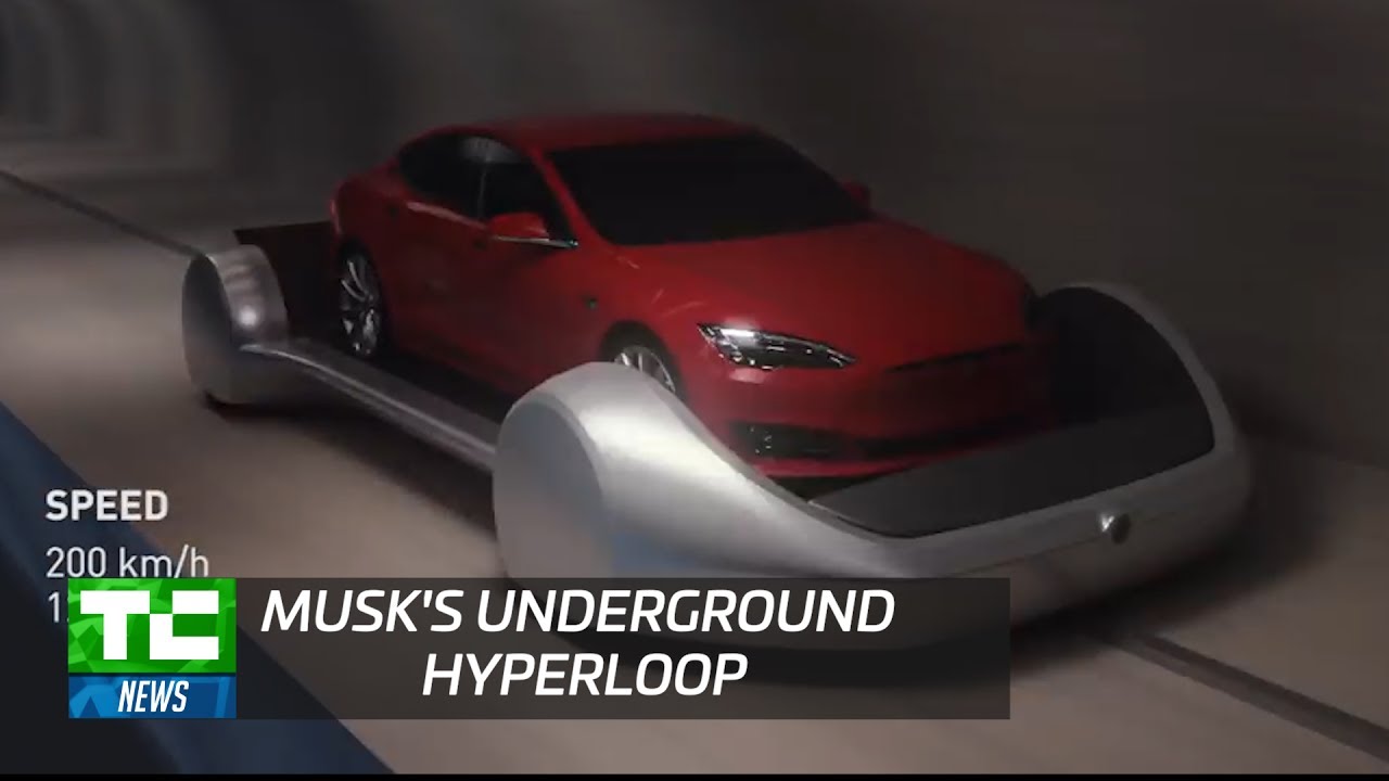 MUSK'S UNDERGROUND HYPERLOOP - YouTube