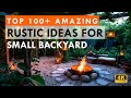 Charming Outdoor Oasis l Rustic Landscaping Ideas for Small Garden Transformations 2024