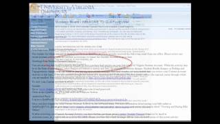 UVa SIS-Student Finances Demo
