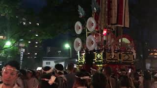 戸畑祇園大山笠 2019 7.26 小西山笠 飛幡八幡宮への大上り 宮入り 初日のハイライト