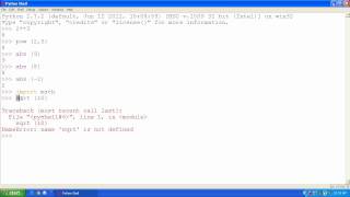 Python - 04 - Importing Math Module